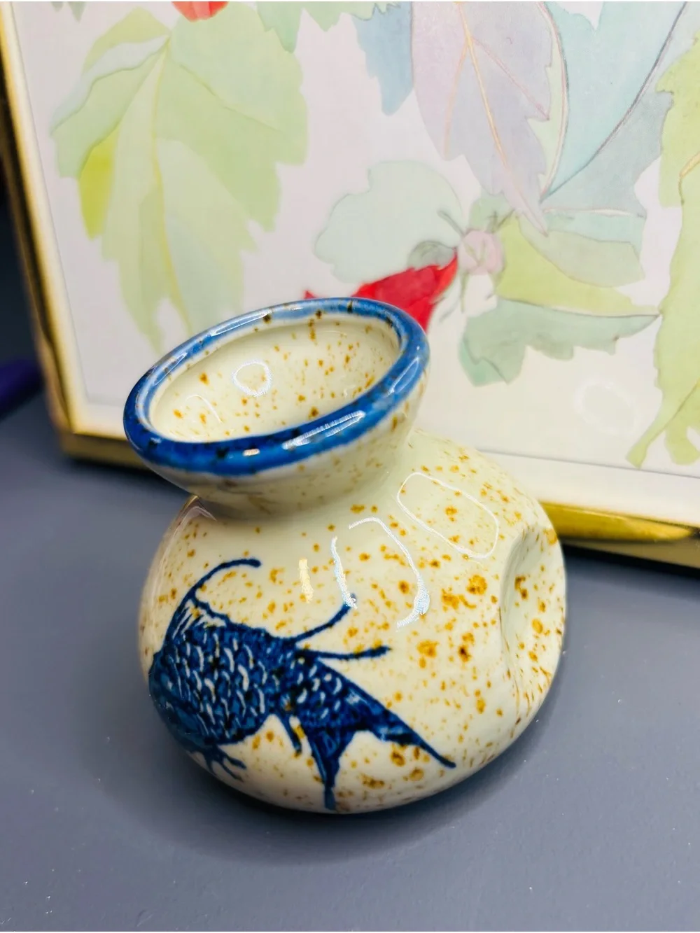 Ceramic Toothpicks Holder/Mini Vase